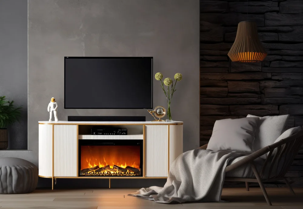 portable electric fireplace